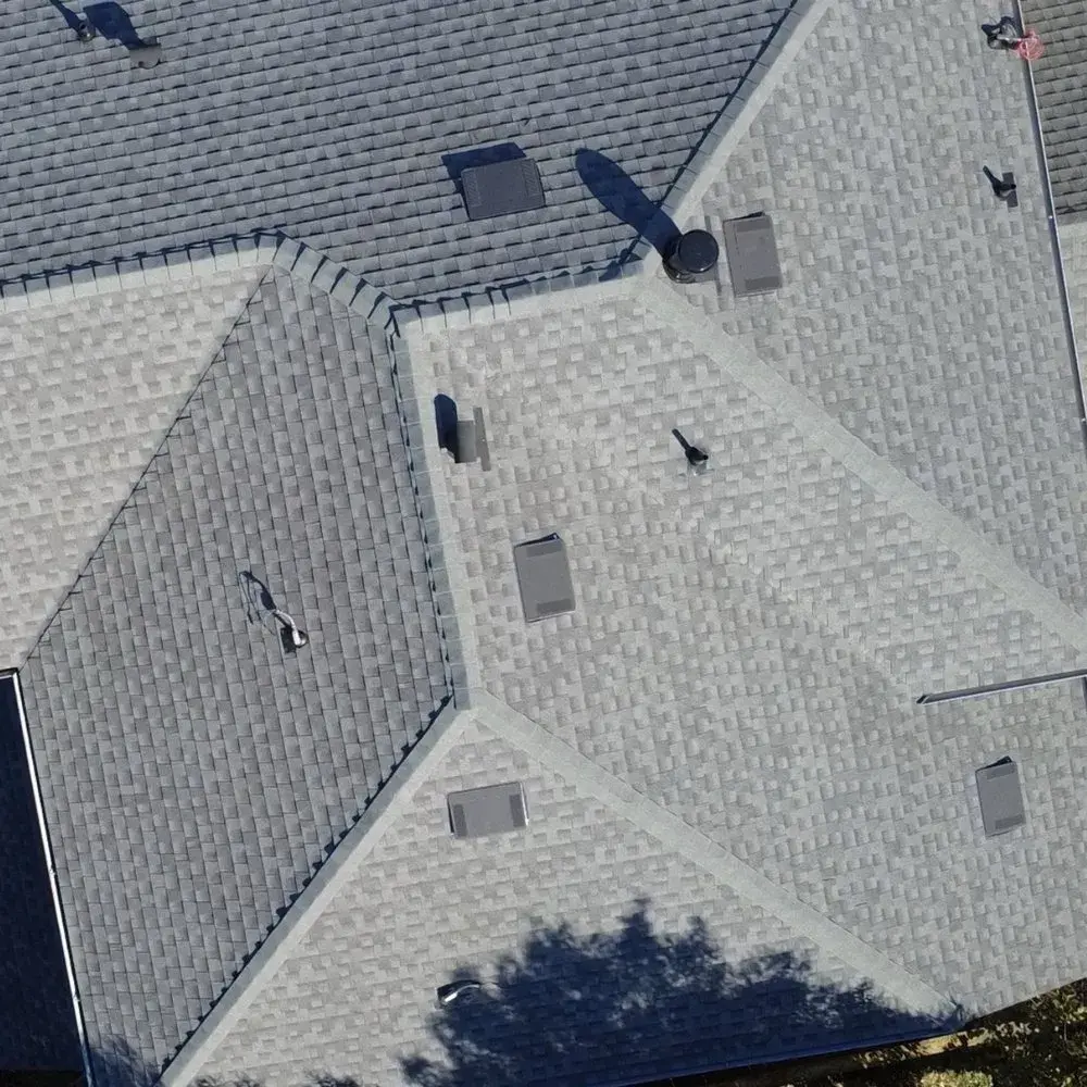 Shingle roof ridges