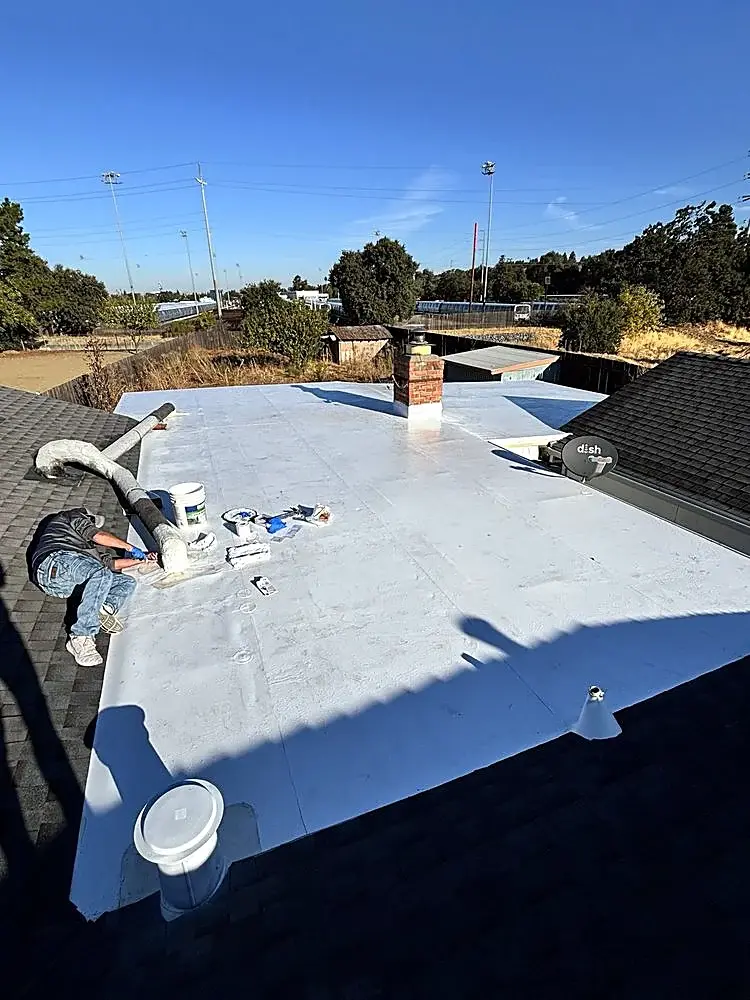 Flat roof